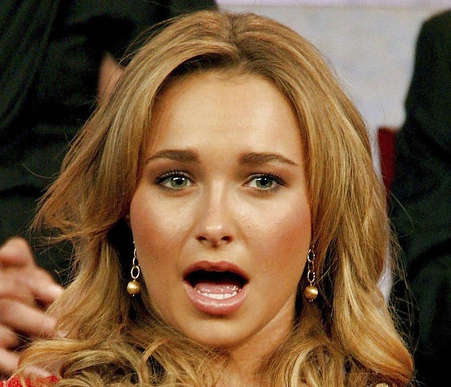 25P Celebrity with open mouths - COCKSUCKING
