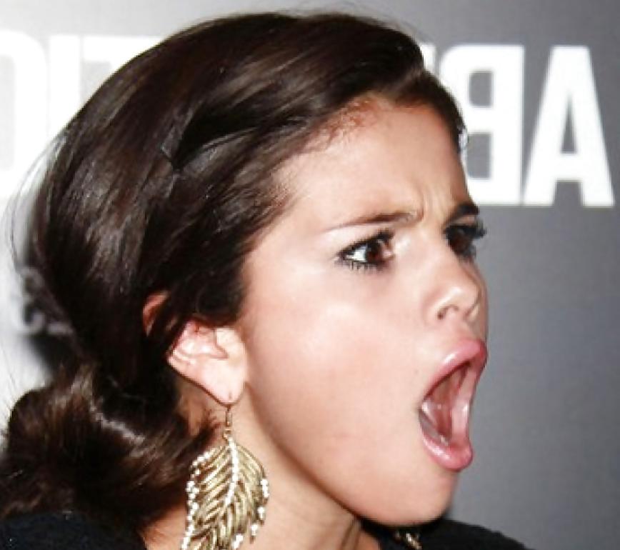 25P Celebrity with open mouths - COCKSUCKING