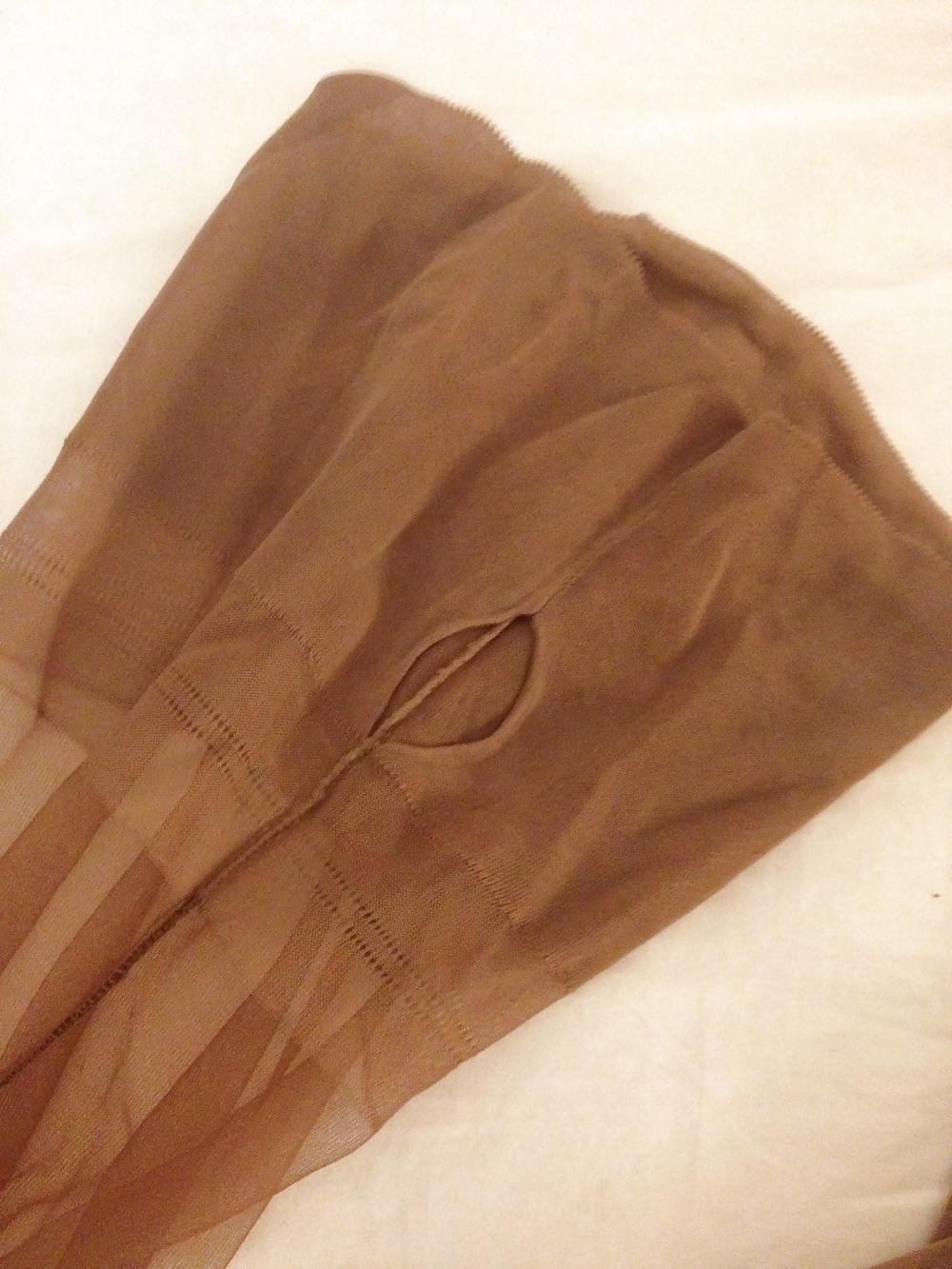 20P My wife's vintage ff stockings and suspenders
