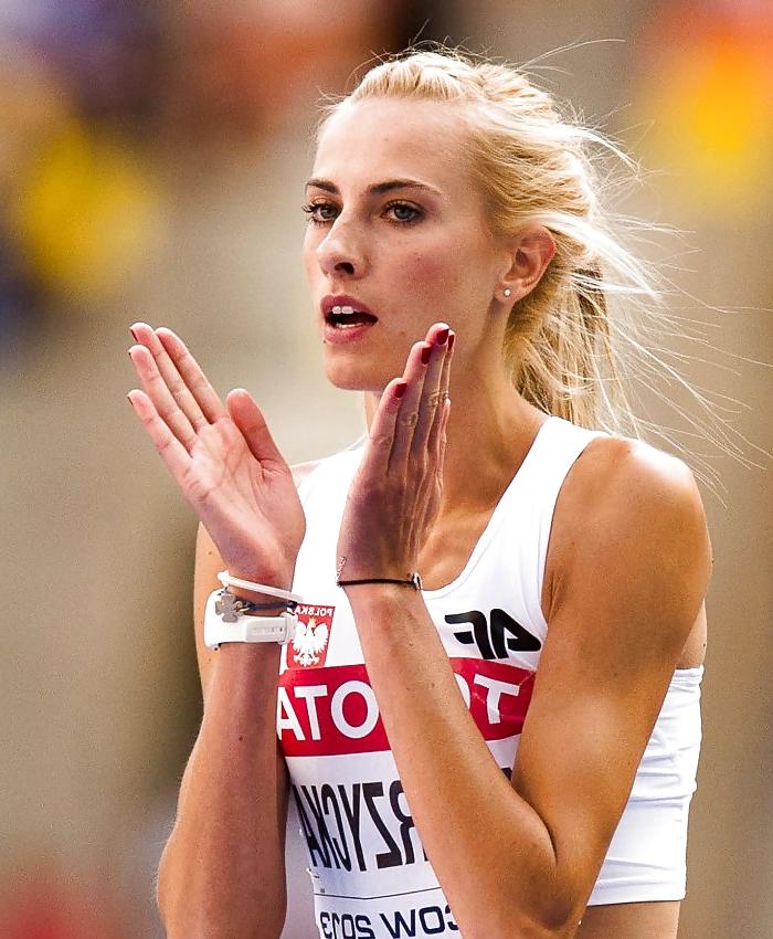 21P Justyna Kasprzycka - Polish sportswoman