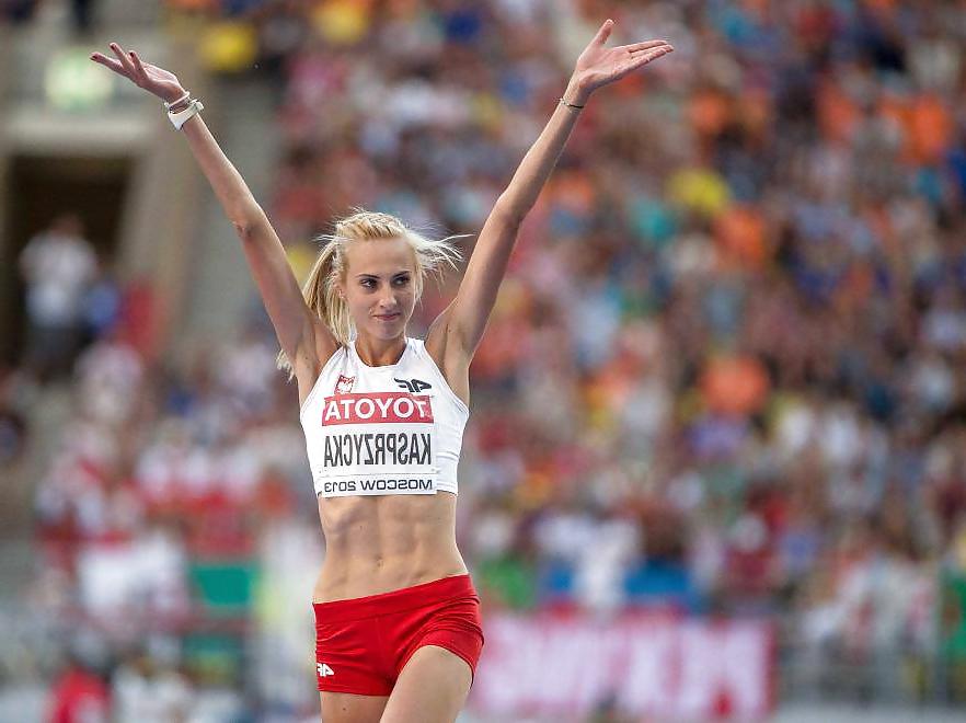 21P Justyna Kasprzycka - Polish sportswoman