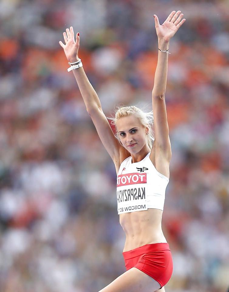 21P Justyna Kasprzycka - Polish sportswoman