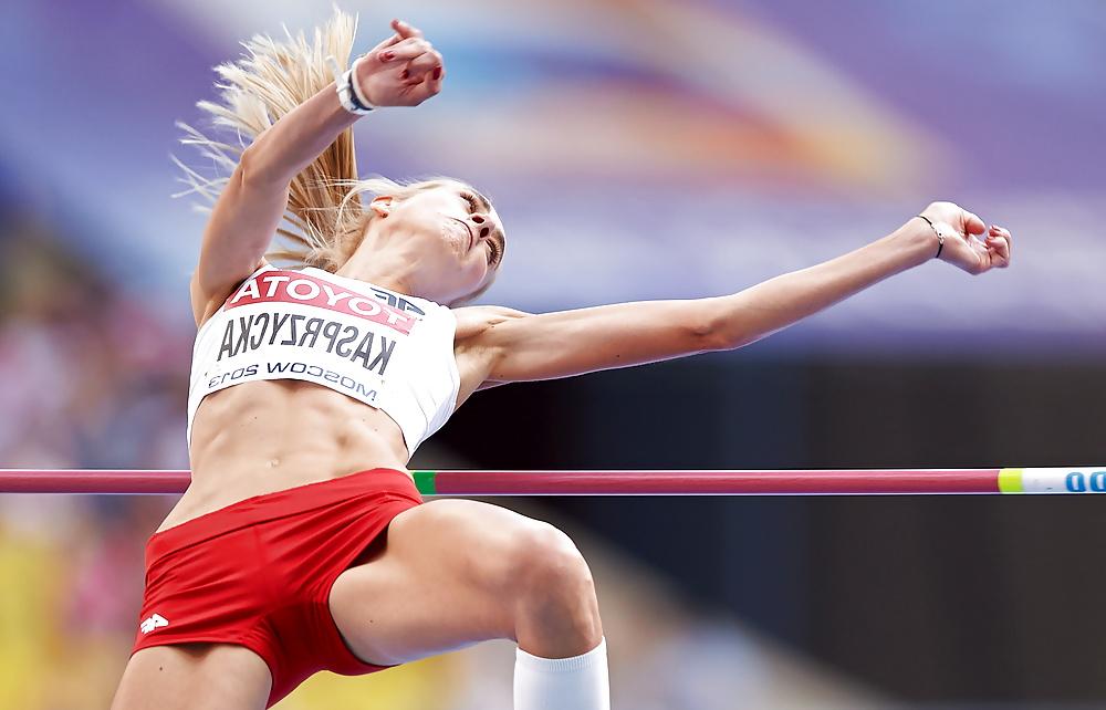 21P Justyna Kasprzycka - Polish sportswoman