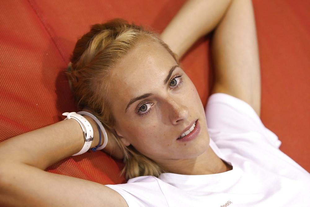 21P Justyna Kasprzycka - Polish sportswoman