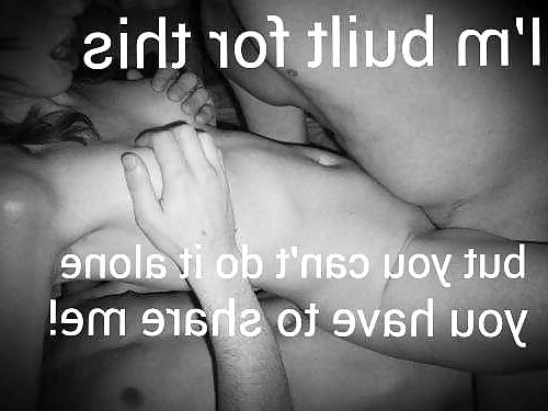 12P Cuckold wife share captions (1st try)