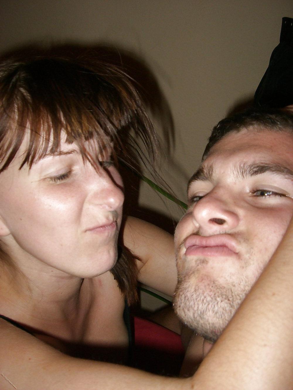25P German Teen Corinna with Boyfriend