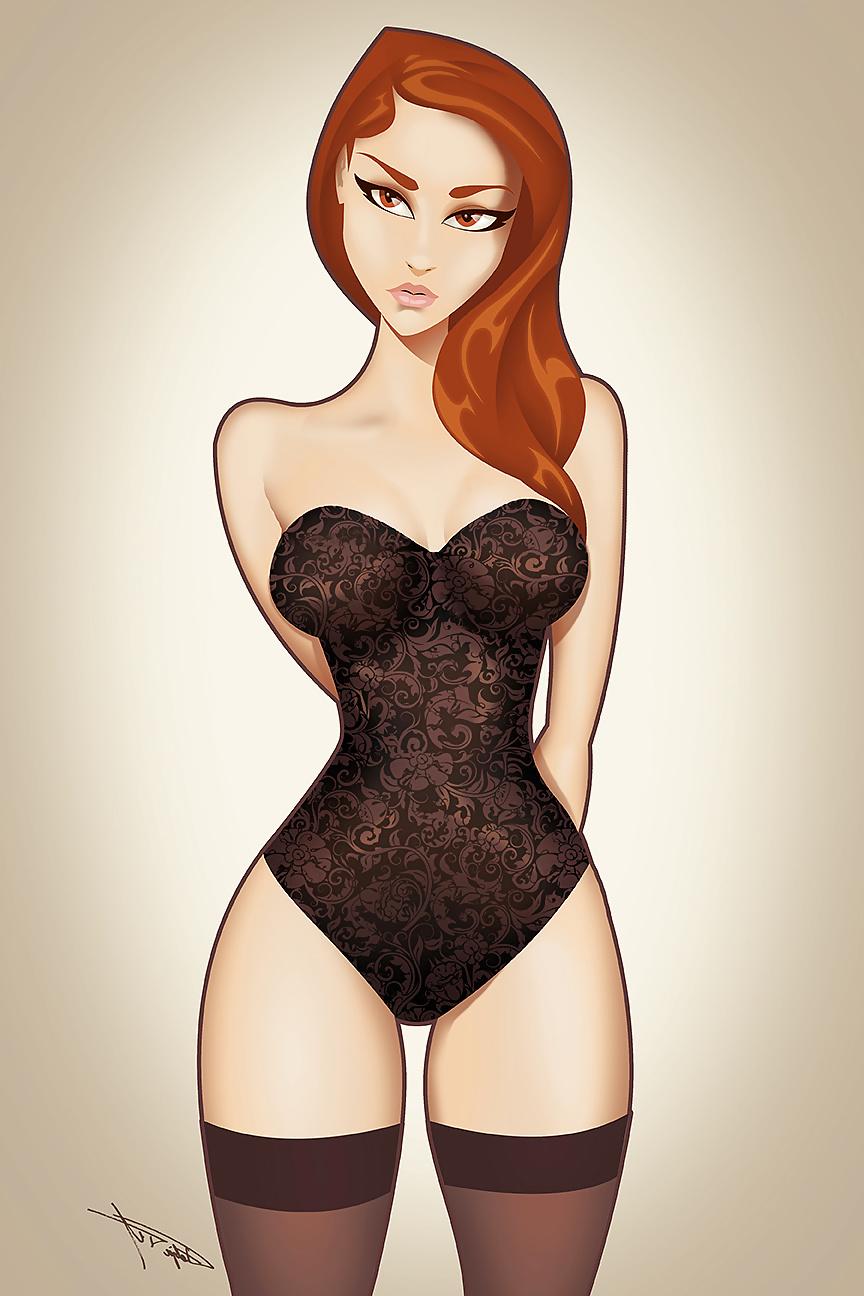 25P Pinup - 4 - FishScorpio