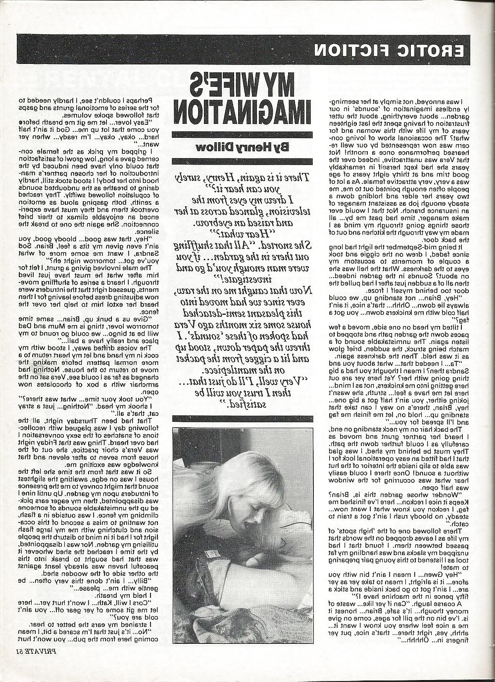 25P Vintage uk magazine scan private climax no.79