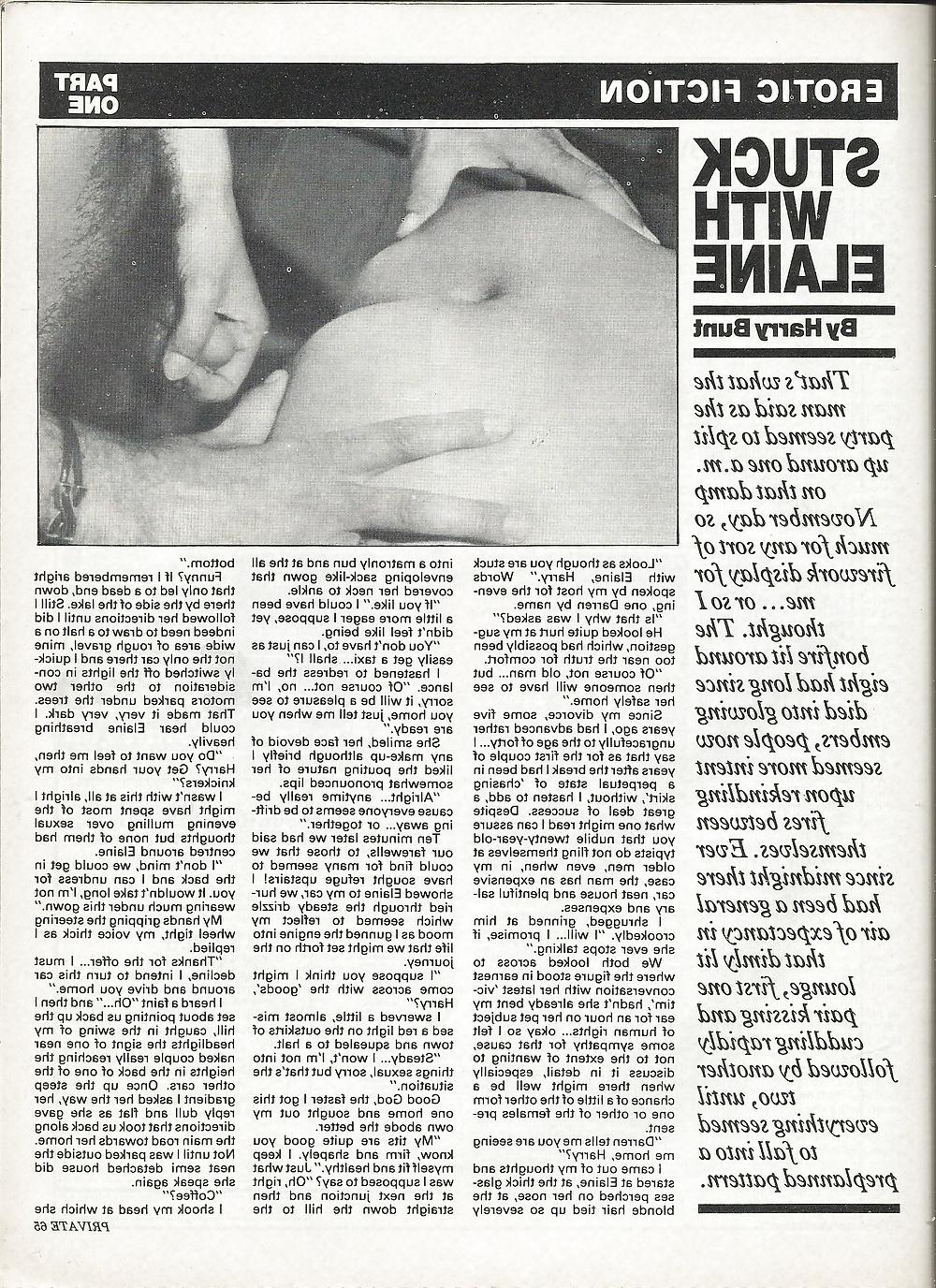 25P Vintage uk magazine scan private climax no.79