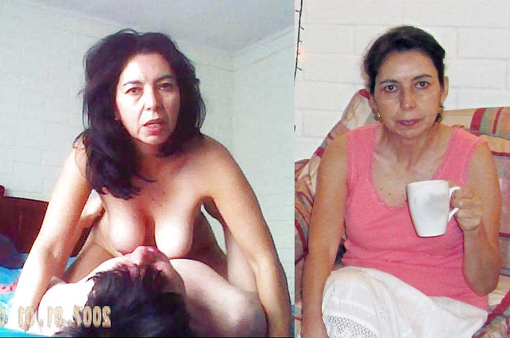 15P Milf wife dressed and andressed and fucked