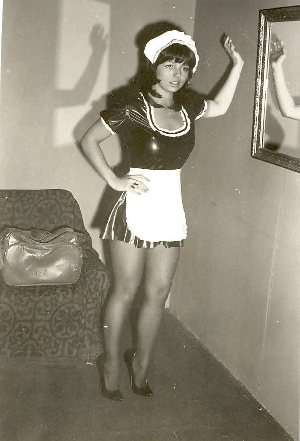 23P Vintage Ladies wearing Stockings  1960 Years 