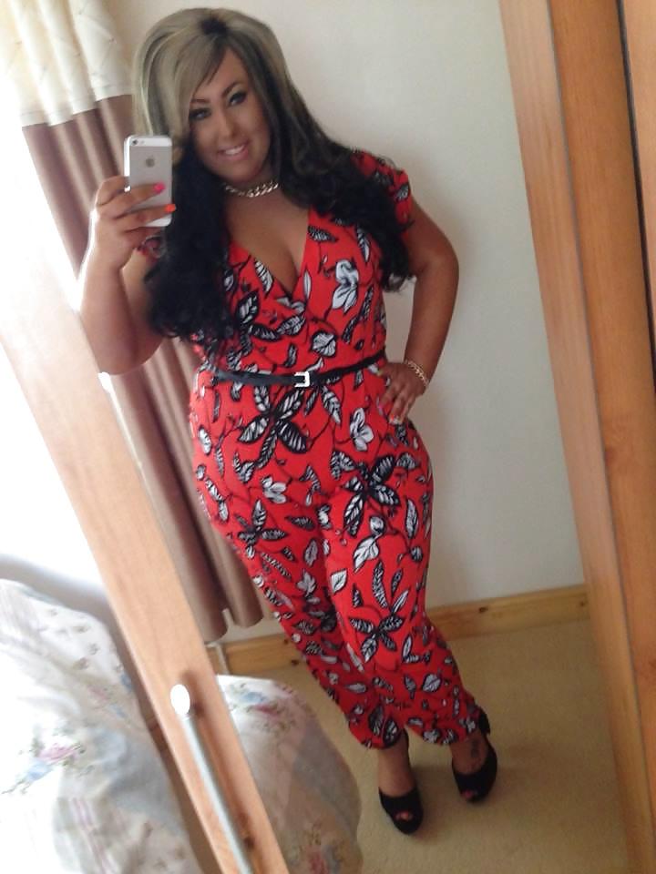 15P Would you empty your balls in chav Chubby Laura?