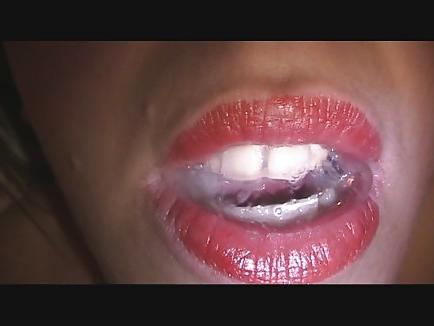 25P Cum filled mouth