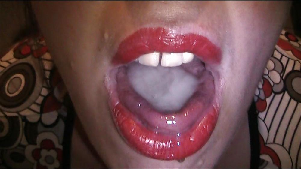 25P Cum filled mouth