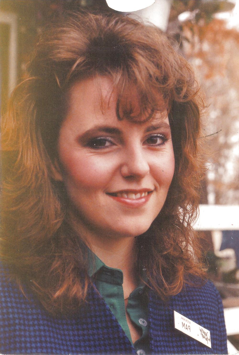 25P Vintage Polaroids Hairy Wife Pam Hardcore 2