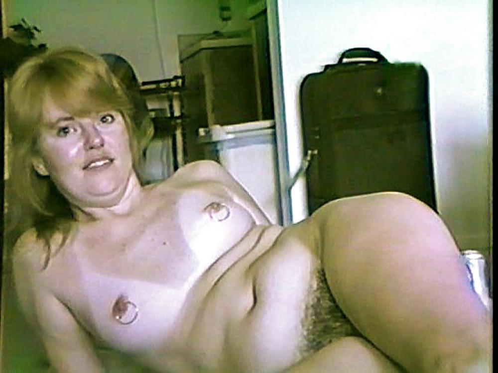 25P Vintage Polaroids Hairy Wife Pam Hardcore 2