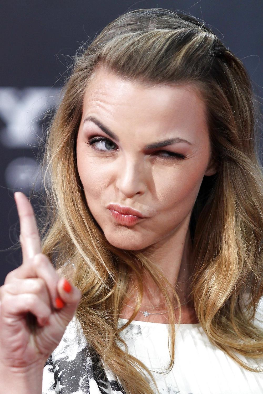 25P Celebs making a grimace - Annika Kipp