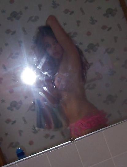23P Selfshot teen with big tits