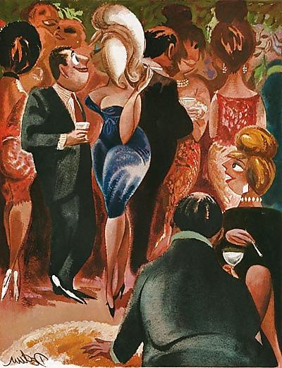 25P Vintage Playboy And Other Drawings