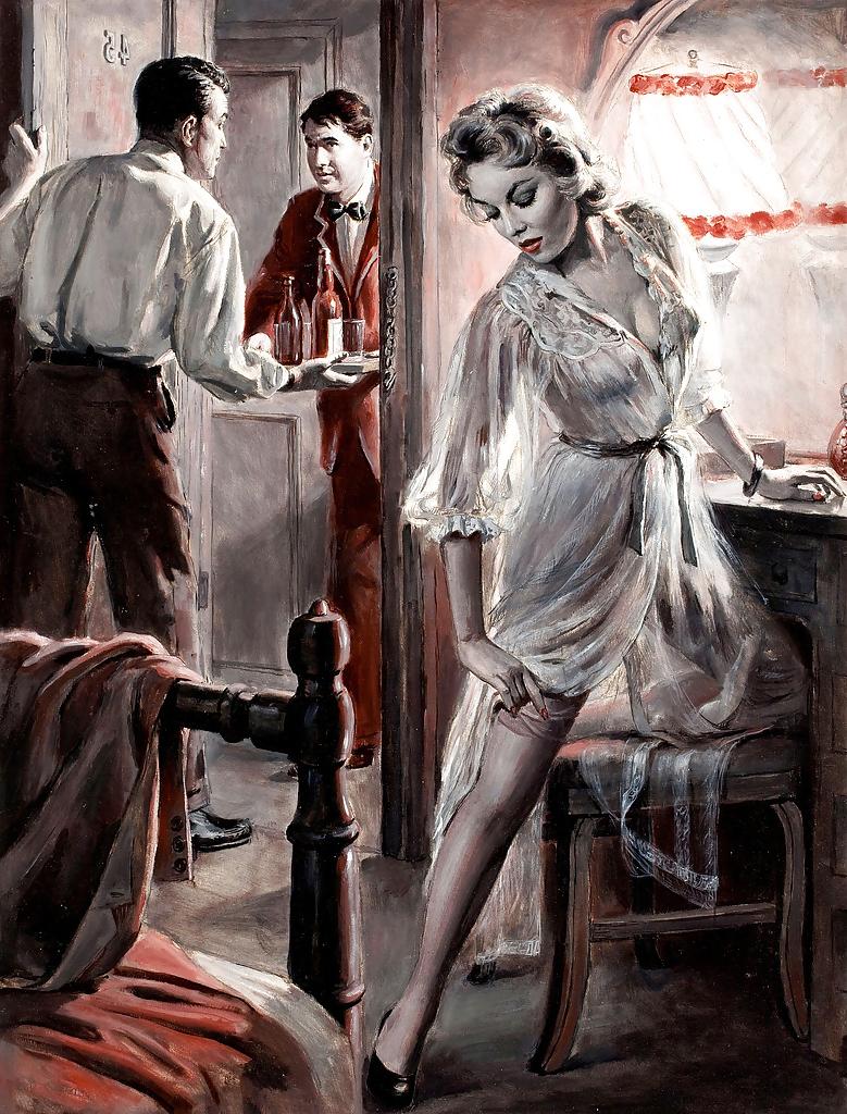 25P Vintage Playboy And Other Drawings