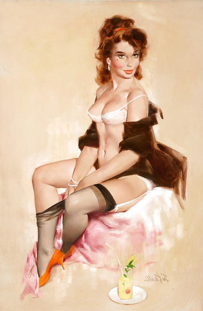 25P Vintage Playboy And Other Drawings