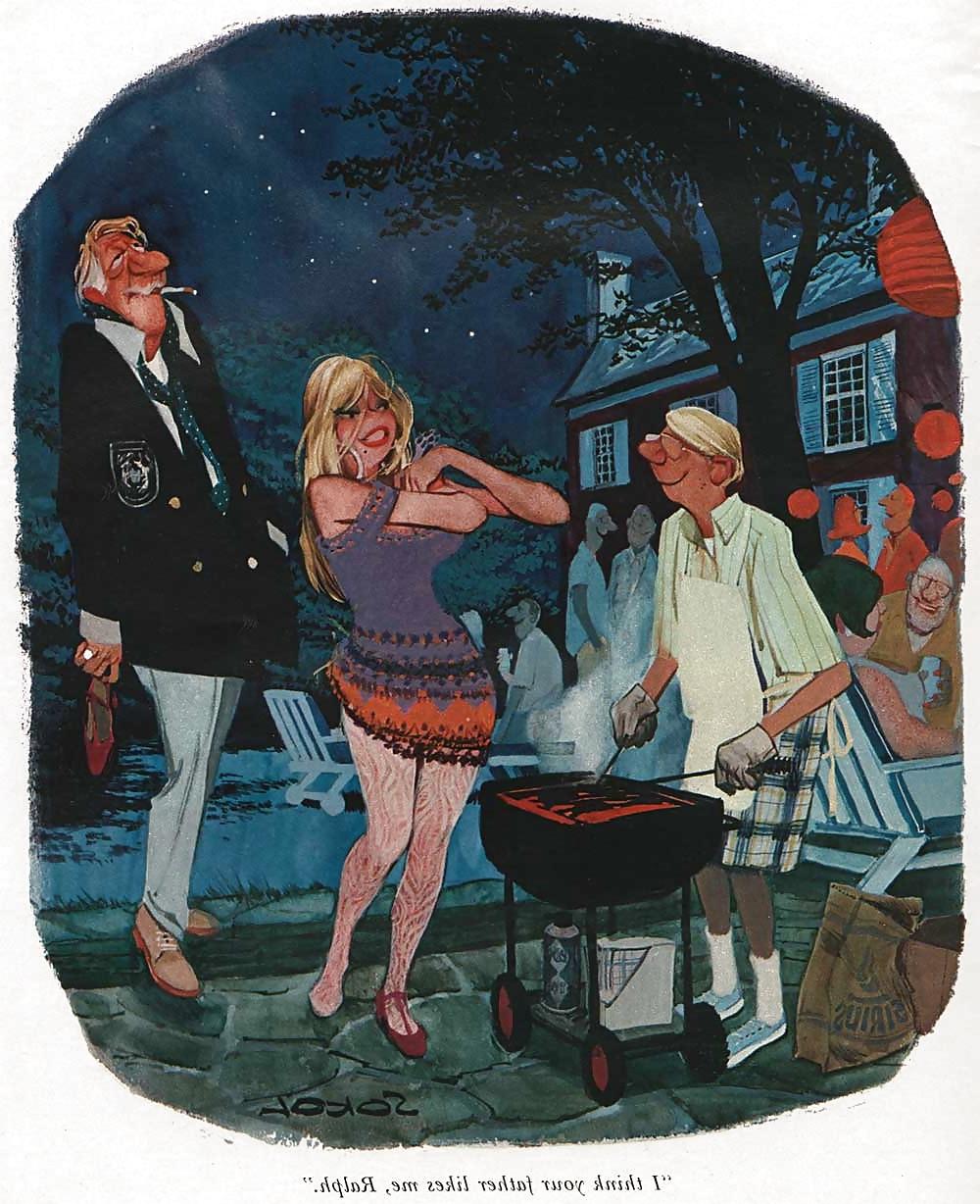 25P Vintage Playboy And Other Drawings