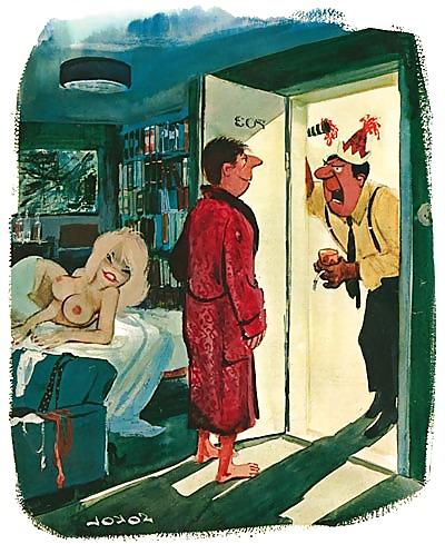 25P Vintage Playboy And Other Drawings