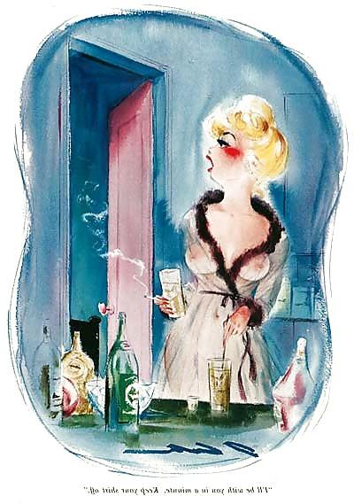 25P Vintage Playboy And Other Drawings