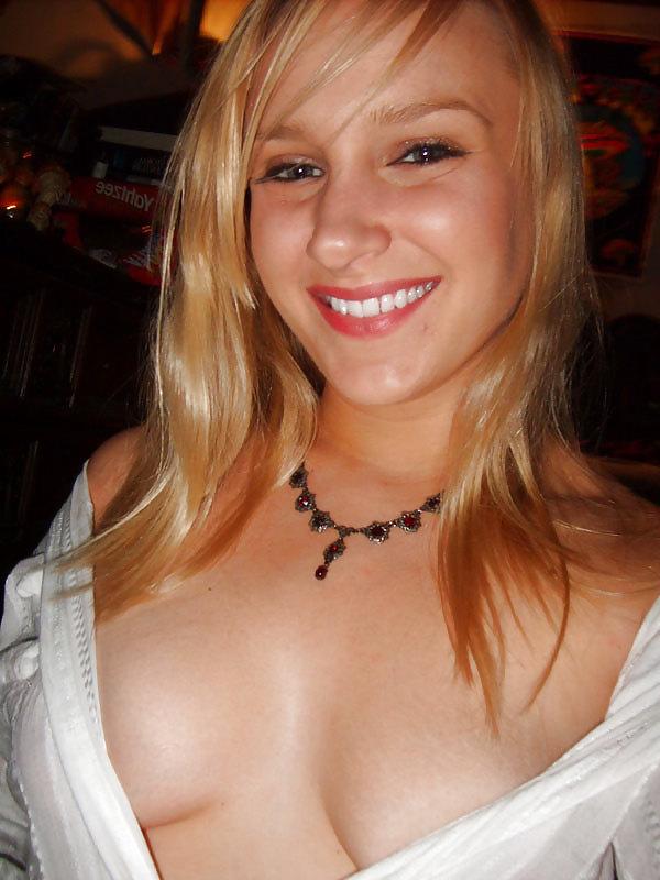 20P Blonde posing
