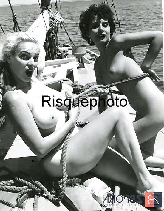 13P Busty blonde vintage photos