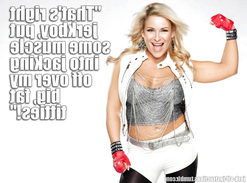 19P WWE Divas - Jerk Off Instructions