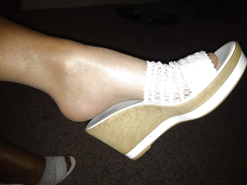 24P Tan nylons