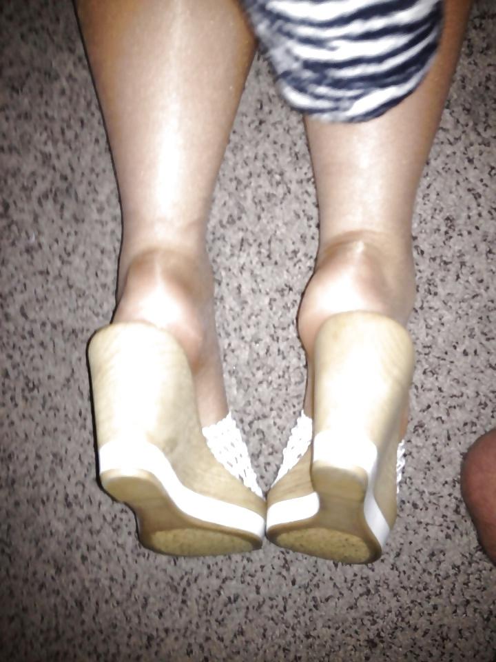 24P Tan nylons