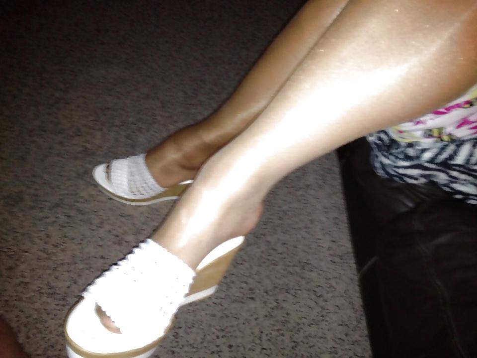24P Tan nylons