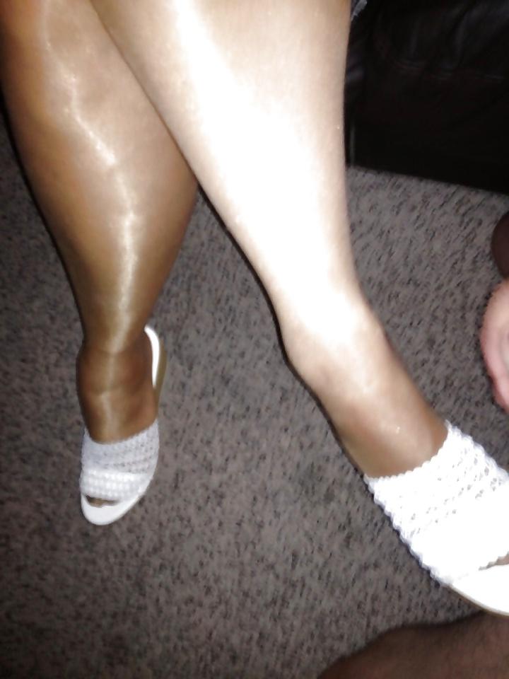 24P Tan nylons