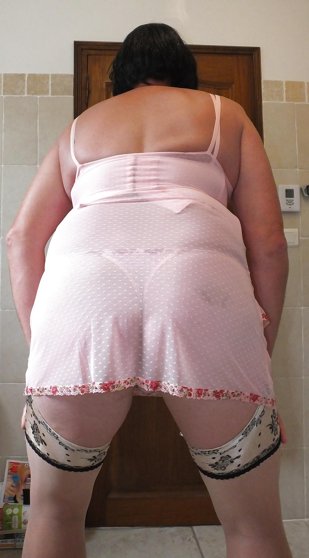 23P Shemale Vintage Lingerie 