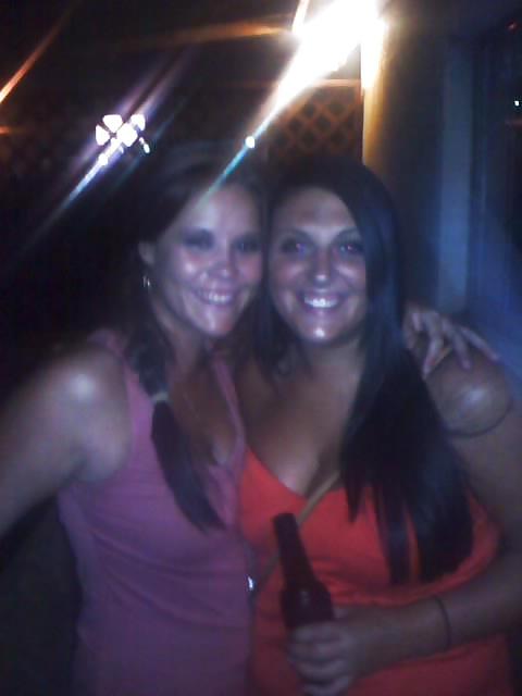 15P White trash Megan and her big tits