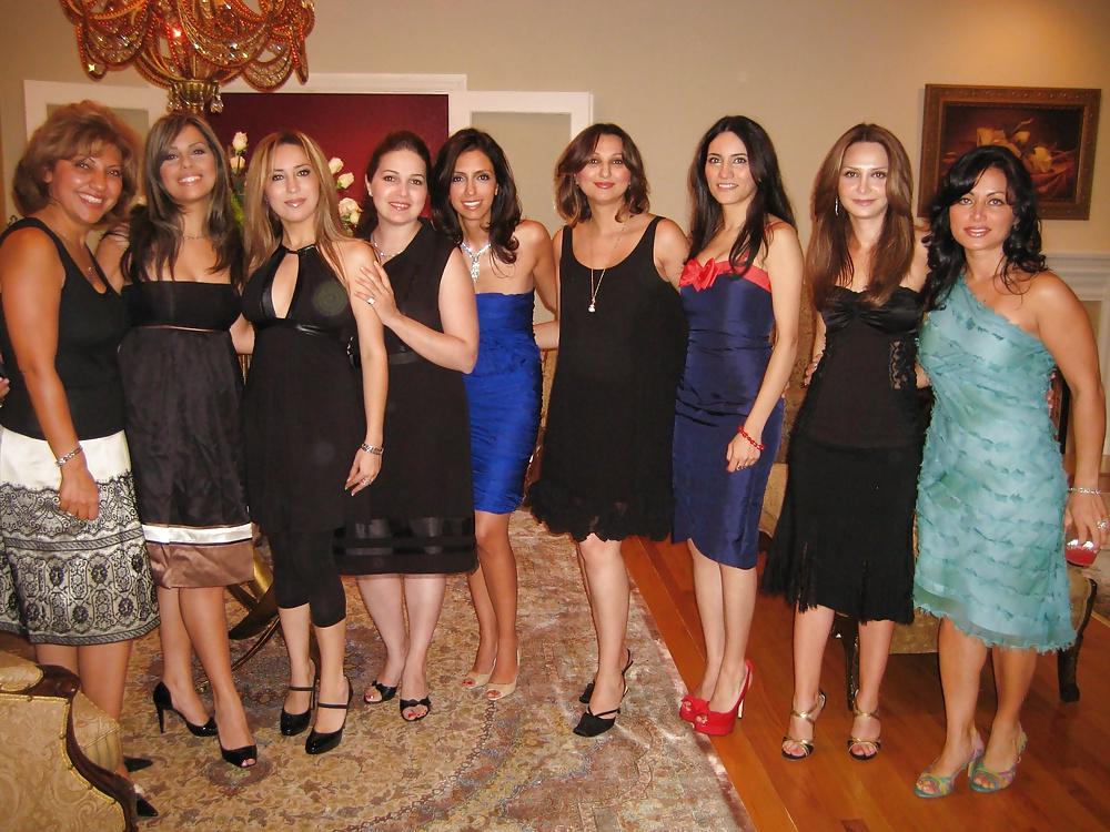 9P Persian Iranian Babe Saba Torabian and Friends