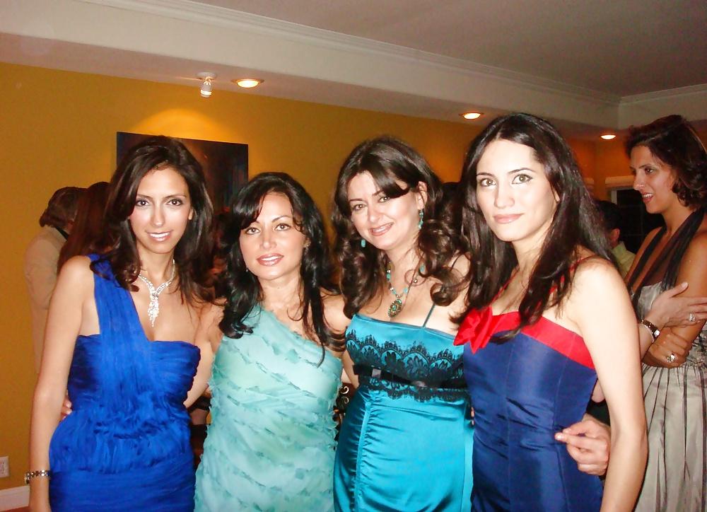 9P Persian Iranian Babe Saba Torabian and Friends