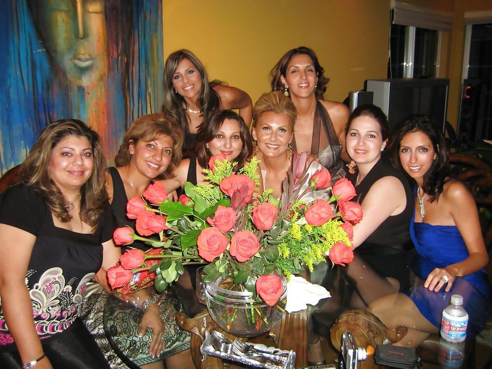 9P Persian Iranian Babe Saba Torabian and Friends
