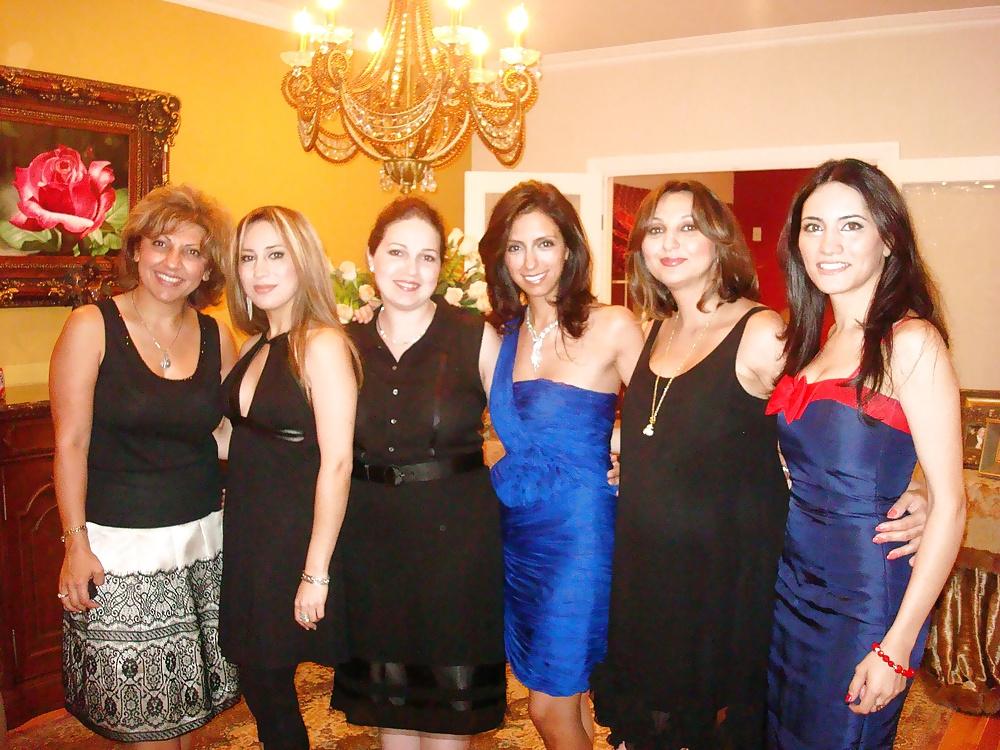 9P Persian Iranian Babe Saba Torabian and Friends