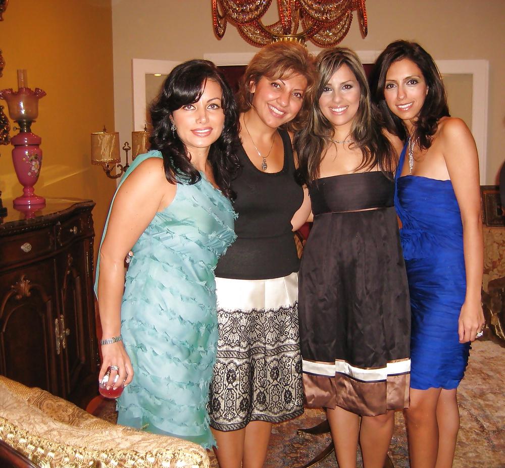 9P Persian Iranian Babe Saba Torabian and Friends