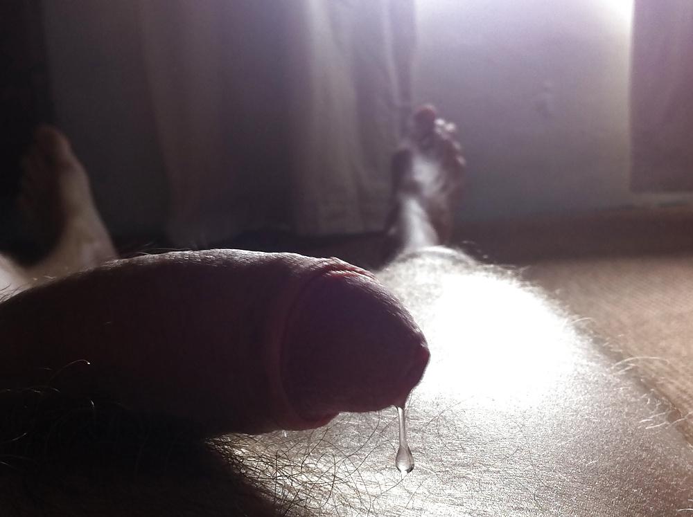 8P Cock & balls, Pre cum and Cum