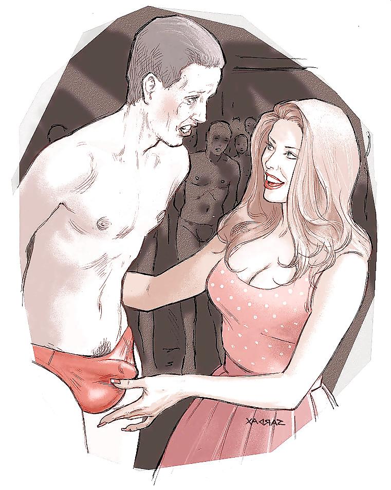 25P Cartoons & pics cuckold #2