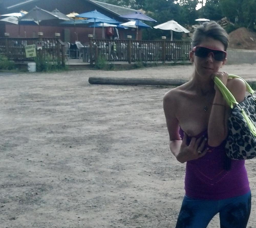 14P Tiny tits and big nipples