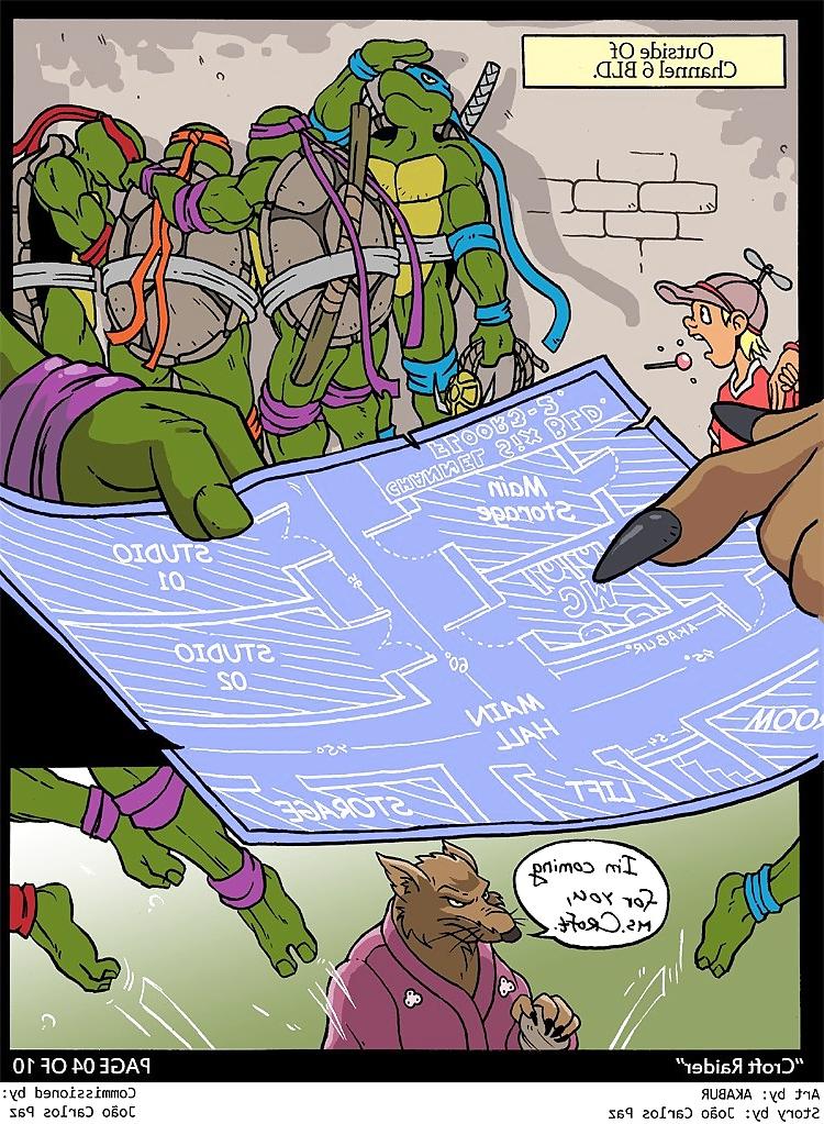 23P Lara Croft & Turtles  verybigcandy