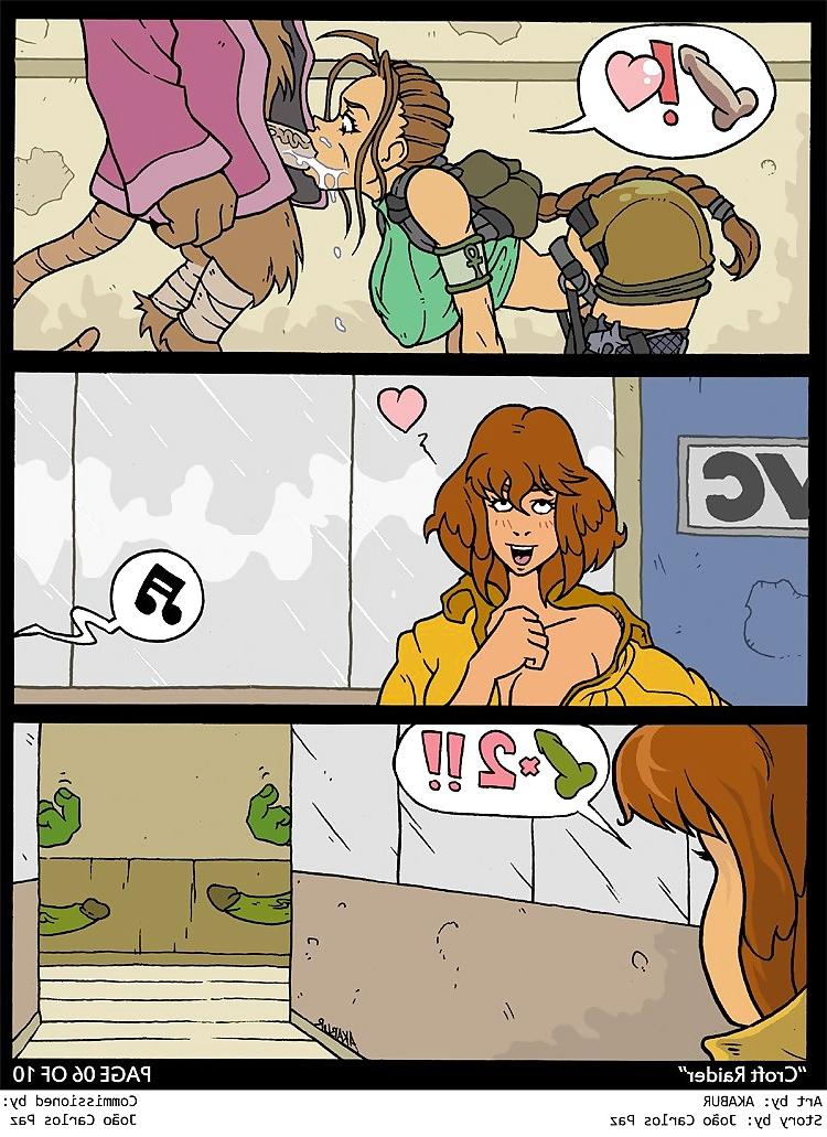 23P Lara Croft & Turtles  verybigcandy