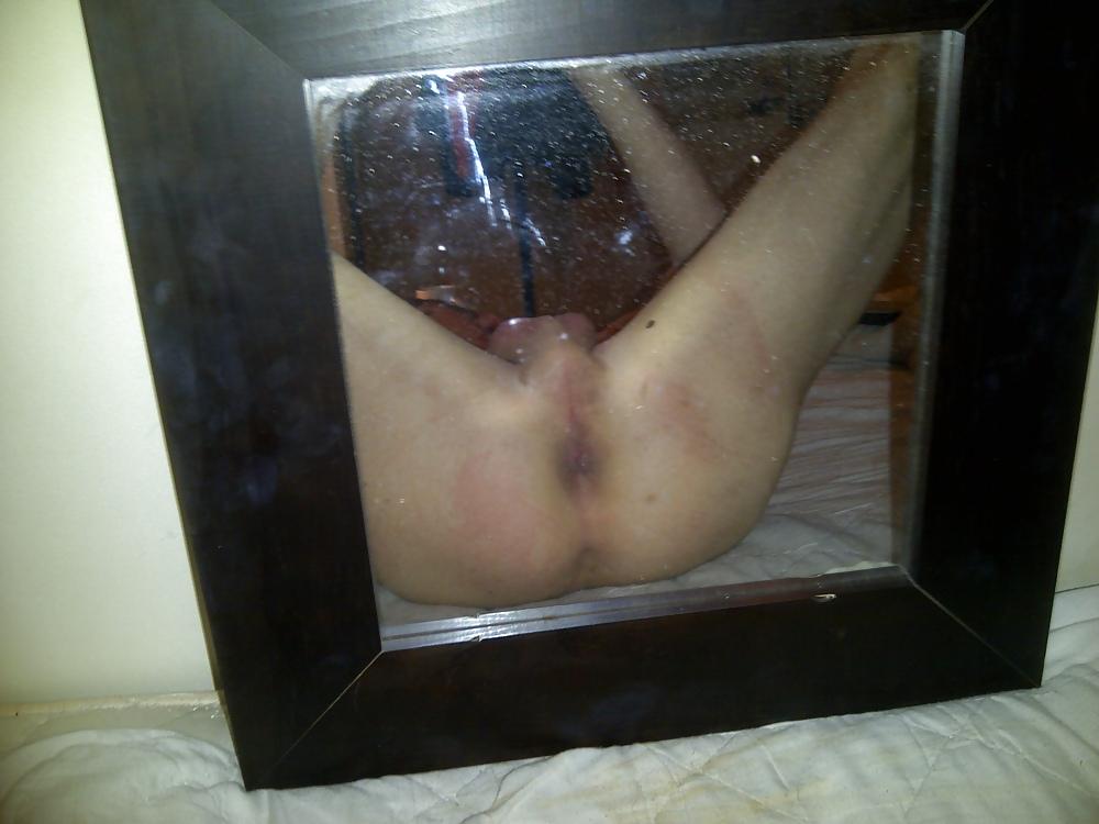 18P Me fucking my big black dildo