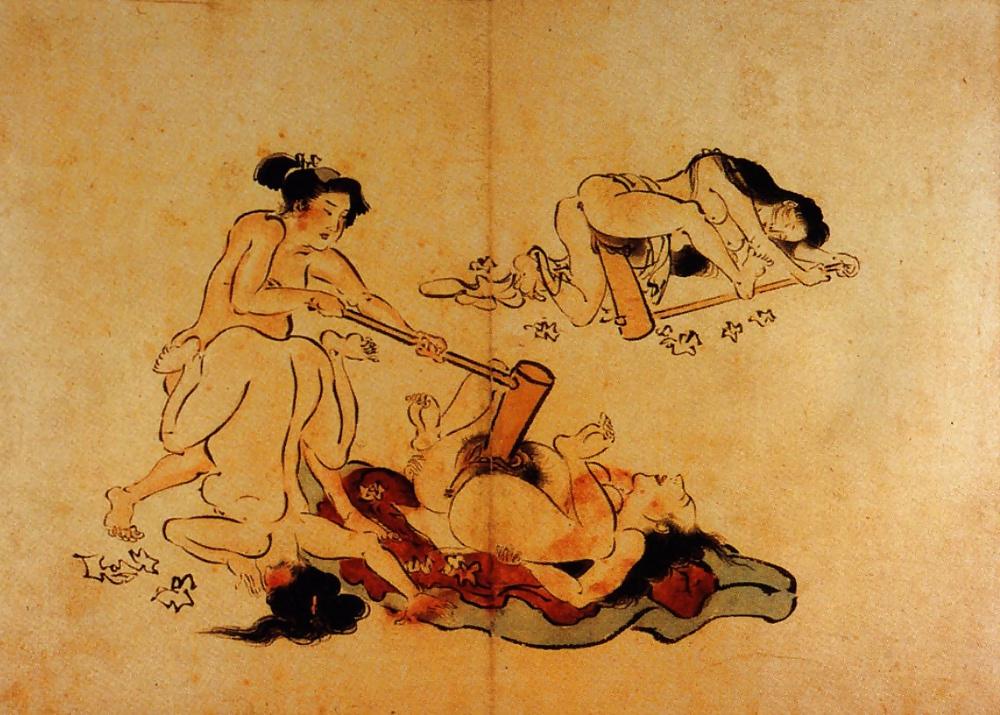 16P Vintage Oriental  lady's-num-001