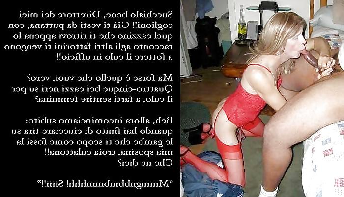 8P Italian sissy captions 2